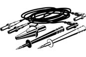 Testilaitteet - Elma Instruments TESTI lead kit for digimeg insulation tester - 5703534830154