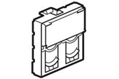 Pistorasiat ja kotelot - Legrand Dble keystone adapt. rj45 2m - 78610