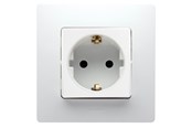Sähkökytkimet - Legrand Niloe 2x2 schuko socket outlet Valkoinen - 664731