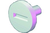 Kytkentärasiat ja -kotelot - FIBOX Cover screw ss 12136 Harmaa slotted head - 4712136