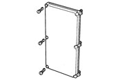 Kytkentärasiat ja -kotelot - FIBOX Hinged cover PC ekt 30-t-3fsh - 3520144