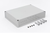 Kytkentärasiat ja -kotelot - FIBOX Cover ekp80-g Harmaa 380x280x80 - 3730559