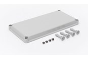 Kytkentärasiat ja -kotelot - FIBOX Cover ekm30-g Harmaa 380x190x30 - 3730145