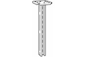 Kaapelihyllyt, johtokanavat ja kiinnikkeet - Wibe Vertical piece 20/1000 hdg - 715725