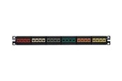 Lisätarvikkeet - PANDUIT Nk modular pp flat 24p 1ru ea Musta - NKFP24Y