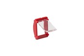 Kuparikaapelit - Leviton Väri insert frame with dust cover for panels Punainen - MMCACCINSDC1
