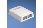Pistorasiat ja kotelot - PANDUIT Nk 4-port surface mount box - NK4BXIW-AY
