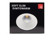 Valaisimet - SG Armaturen Soft slim Valkoinen isosafe dimtowarm - 903216