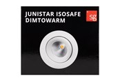 Valaisimet - SG Armaturen Junistar isosafe dimtowarm brushed steel 7w - 901232