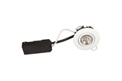 Valaisimet - Scan Products Luna lp 230v Himmennettävä flicker free 6.2w 4000k cri95 ip44 matt Valkoinen round - 10121