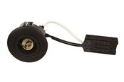 Valaisimet - Scan Products Luna quick install 230v gu10 ip44 matt black round - 10005