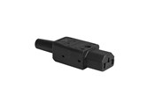 Sähkökytkimet - Bachmann Appliance plug c13 10a/250v black - 915.170
