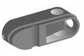 Sähkökeskustarvikkeet - ABB Ohbs2 handle - 1SCA109089R1001