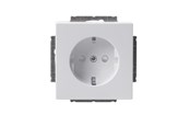 Sähkökytkimet - ABB Socket outlet schuko 1-g ip21 Valkoinen - 2TKA003846G1