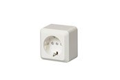 Sähkökytkimet - ABB Pistorasia Schuko 1-g ruuvittomat liittimet - 2TKA000660G1