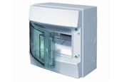 Kytkentärasiat ja -kotelot - ABB Kuluttajayksiköt 12m läpinäkyvällä ovella ip65 - 1SL1202A00