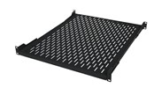 Räkit - Rack - BKT ELEKTRONIK 1U/19'' kiinteä hylly 250-600 mm asennettuna neljällä pisteellä. - 11111145.3V