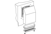 Kytkentärasiat ja -kotelot - Schneider Electric Filterfan 85m3/h 24v dc ip54 - NSYCVF85M230PF
