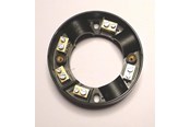 Sähkökytkimet - Csp Mounting box 4 inputs and earth a-model thermoplastic Musta - 7420000421