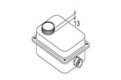 Työkalut sähkötöihin - Jevi Junction box for immersion heater Tyyppi h 2rg - 19905207