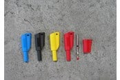 Testilaitteet - Elma Instruments Safety Banaani plug - 1076 Punainen - 5703317459503
