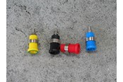 Testilaitteet - Elma Instruments Banaani plug - 3265 Musta - 5703317459428