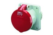 CEE-laitteet - Mennekes Paneeliin asennettava pistorasia. 63A5P6H400V IP44 - 1252A