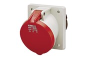 CEE-laitteet - Mennekes Paneeliin asennettava pistorasia. 63A5P6H400V IP44 - 1155A