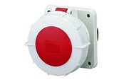 CEE-laitteet - Mennekes Paneeliin asennettava pistorasia. 63A5P6H400V IP67 - 1128A