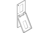 Kytkentärasiat ja -kotelot - LK door complete f-metering cabinet Valkoinen - 169A1124