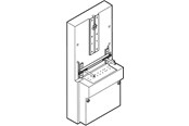 Kytkentärasiat ja -kotelot - LK empty consumer unit - um-l - light Harmaa - for cable conne - 169D1105