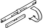 Kytkentärasiat ja -kotelot - LK Liitäntä set horizontally ug150 and um - 169D1214