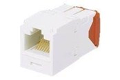 Lisätarvikkeet - PANDUIT Mini-com module cat 5e utp 8 pos 8 wire Universal red. - CJ5E88TGRD