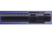 Kaapelihyllyt, johtokanavat ja kiinnikkeet - ABB Straight fitting adaptalok m16 Musta al13/m16/a/bl - 7TCA296000R0188