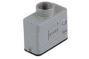 Erilaiset sähkötuotteet - Harting Hupullinen yläsyöttö LC kahdella M20 nastalla. - 19200101440