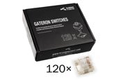 Näppäimistöt - Glorious Gateron Clear -kytkimet (120 kpl) - Näppäinkytkimet - GAT-CLEAR
