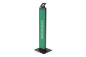 Seinäkiinnitys, AV-kiinnikkeet & AV-kalusteet - Compulocks BrandMe - VESA Floor Stand - Musta - Max - recommended for - 140B