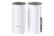 Reitittimet  - TP-Link Deco E4 (2-Pack) AC1200 koko kodin Mesh Wi-Fi -järjestelmä - Mesh router Wi-Fi 5 - DECO E4(2-PACK)