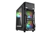 Kotelot - Sharkoon VG7-W RGB - keskikokoinen torni - ATX - Kotelot - Tower - Musta - 4044951026869