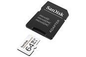 Muistikortti - SANDISK High Endurance microSD/SD - 100MB/s - 64GB - SDSQQNR-064G-GN6IA