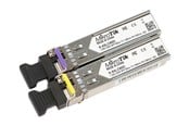 Toistimet & Lähettimet - MikroTik S-4554LC80D - Paketti - SFP (mini-GBIC) lähetin-vastaanotin moduuli - S-4554LC80D