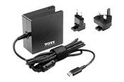 Kannettavan laturit - PORT Designs Virtalähde USB-C 65W EU/UK /900097 - 900097
