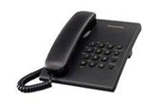 Pöytäpuhelimet - Panasonic KX-TS500PDB - corded Puhelin - KX-TS500