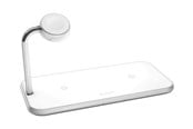 Puhelin - Adapterit & Laturit - ZENS Dual+Watch Aluminium Langaton laturi wireless charging mat - + AC Teho adapter - ZEDC05W/00