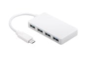 USB hub - MicroConnect Yhdistä - keskittimen - 4 porttia USB hub - 4 porttia - USB 3.2 - Valkoinen - USB3.1CUSB3