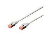 Verkkokaapelit - DIGITUS CAT 6 S-FTP. Cu. LSZH AWG 27/7. 3 m. Grey - Harmaa - 3m - DK-1644-030
