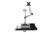 Näytön kiinnitys - StarTech.com Wall Mounted Computer Workstation - Articulating Monitor Arm - mounting kit - WALLSTSI1