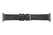 Smartwatch - Lisävarusteet - dbramante1928 Copenhagen - Watch Strap 44mm - Black/Space Harmaa - AW44BLSG1033