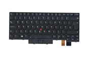 Näppäimistöt - Lenovo Chicony - Kannettavan tietokoneen näppäimistö – vaihtoon - Englanti (UK) - Musta - 01HX447