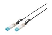 Verkkokaapelit - DIGITUS SFP+ 10G DAC Cable - 5m - Musta - 5m - DN-81224